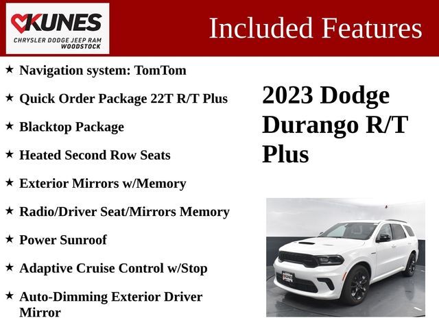 2023 Dodge Durango R/T Plus