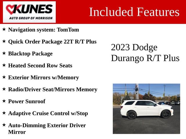 2023 Dodge Durango R/T Plus