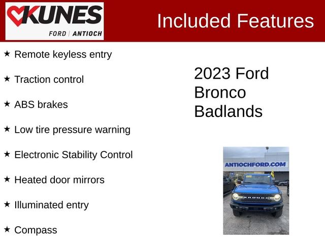 2023 Ford Bronco Badlands