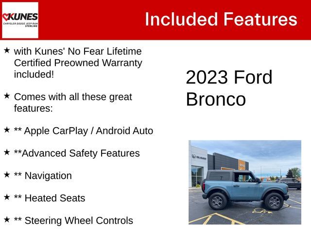 2023 Ford Bronco Big Bend