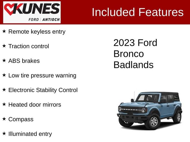 2023 Ford Bronco Badlands