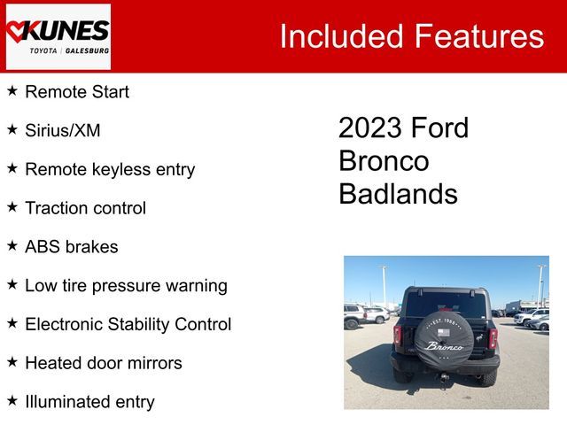 2023 Ford Bronco Badlands