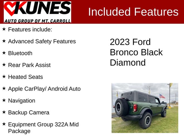 2023 Ford Bronco Black Diamond