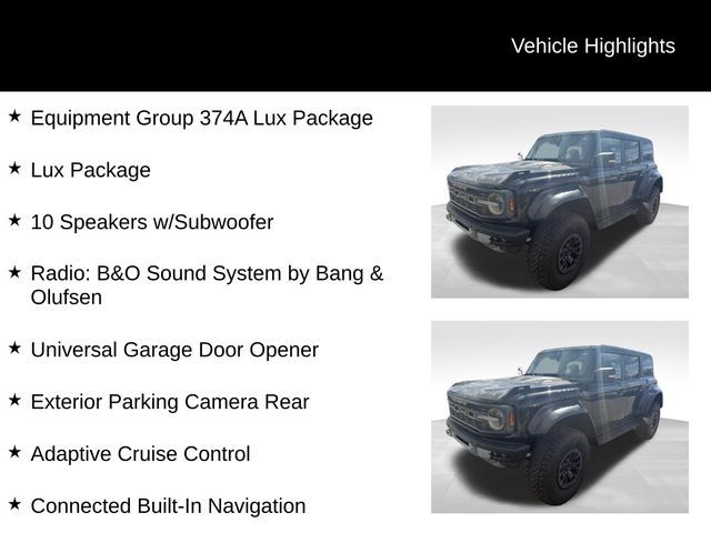 2023 Ford Bronco Raptor