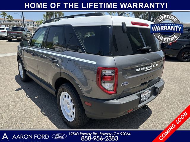 2023 Ford Bronco Sport Heritage