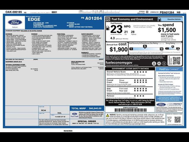 2023 Ford Edge SEL