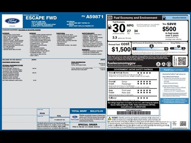 2023 Ford Escape ST-Line