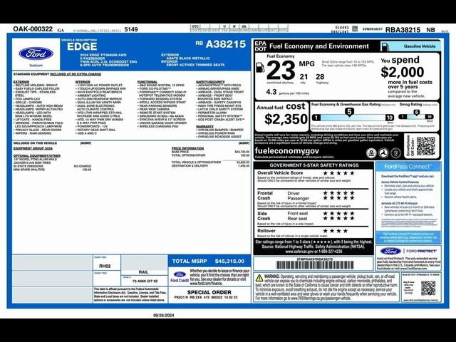 2023 Ford Escape ST-Line