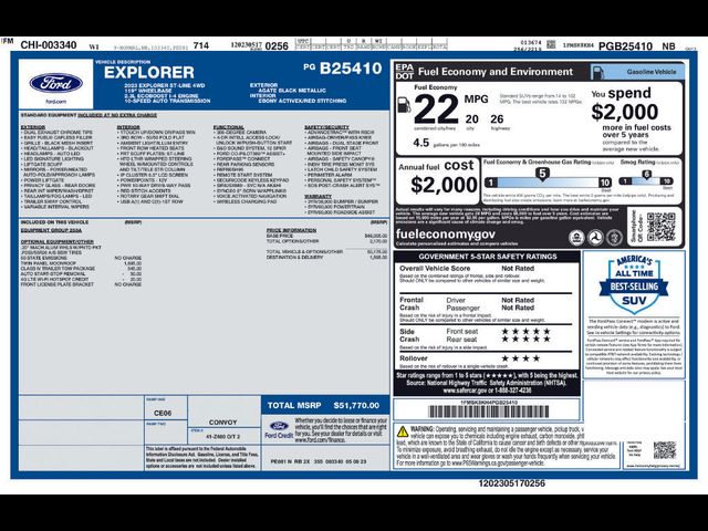 2023 Ford Explorer ST-Line