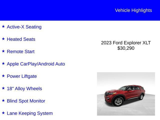 2023 Ford Explorer XLT