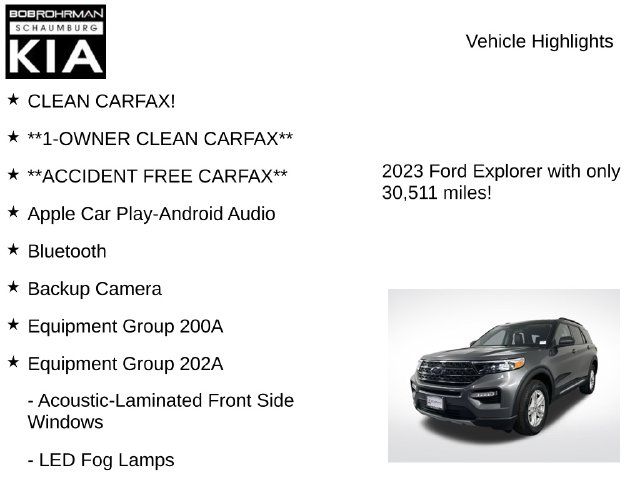 2023 Ford Explorer XLT