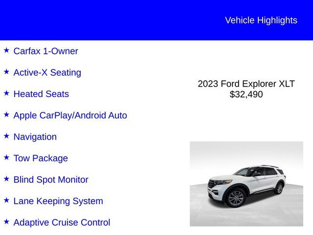 2023 Ford Explorer XLT