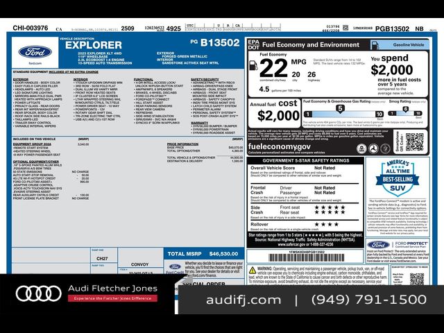 2023 Ford Explorer XLT