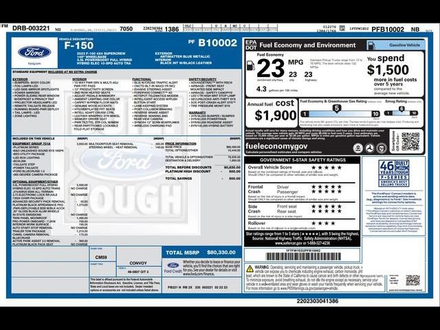 2023 Ford F-150 Platinum