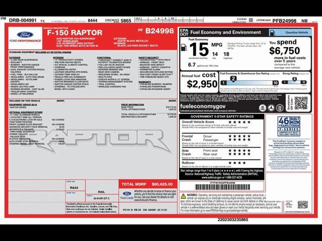 2023 Ford F-150 Raptor