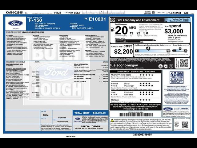 2023 Ford F-150 XL