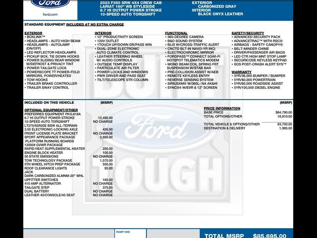 2023 Ford F-350 Lariat