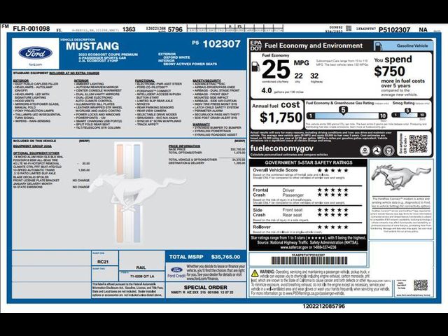 2023 Ford Mustang EcoBoost