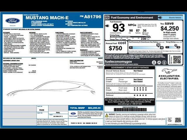 2023 Ford Mustang Mach-E Premium