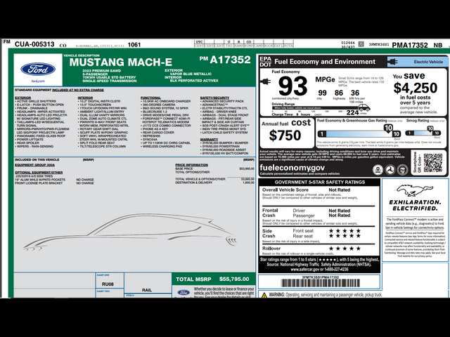 2023 Ford Mustang Mach-E Premium