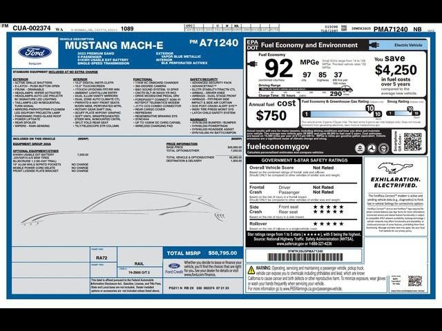 2023 Ford Mustang Mach-E Premium