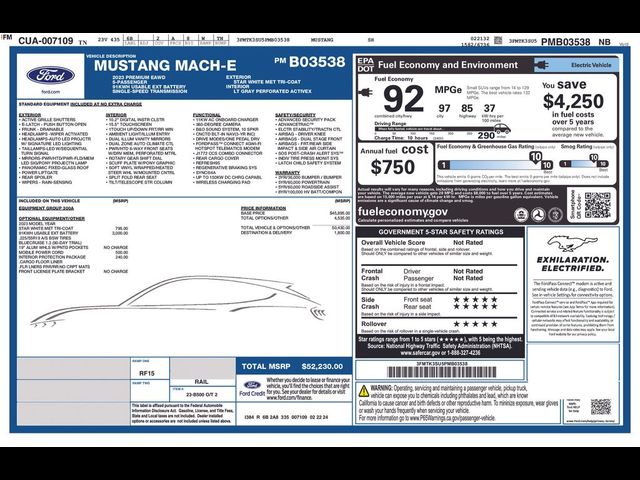 2023 Ford Mustang Mach-E Premium