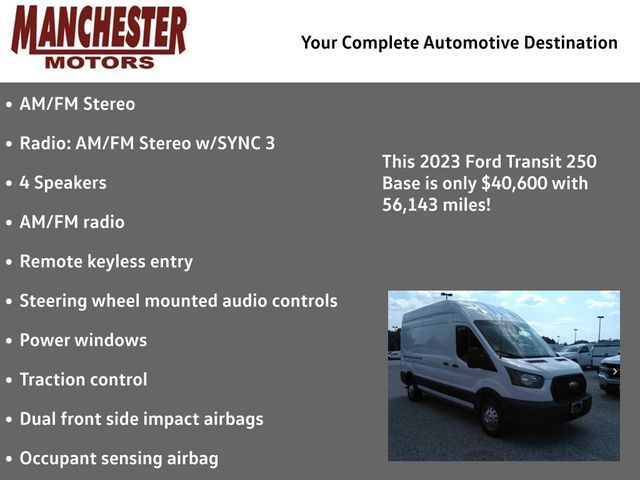 2023 Ford Transit Base