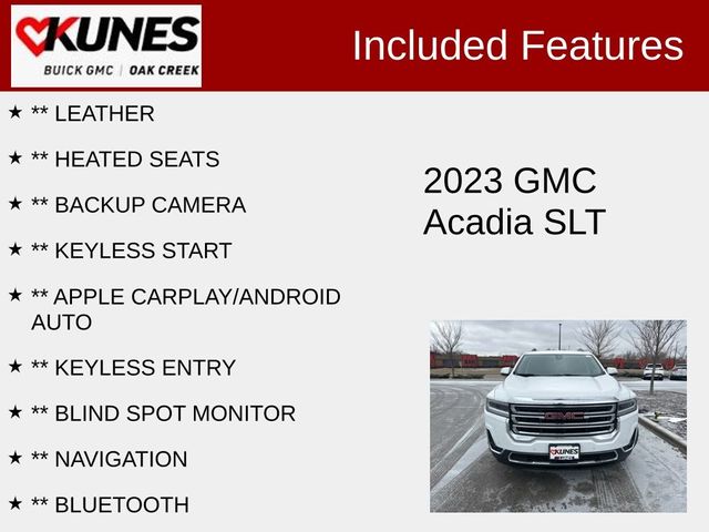 2023 GMC Acadia SLT