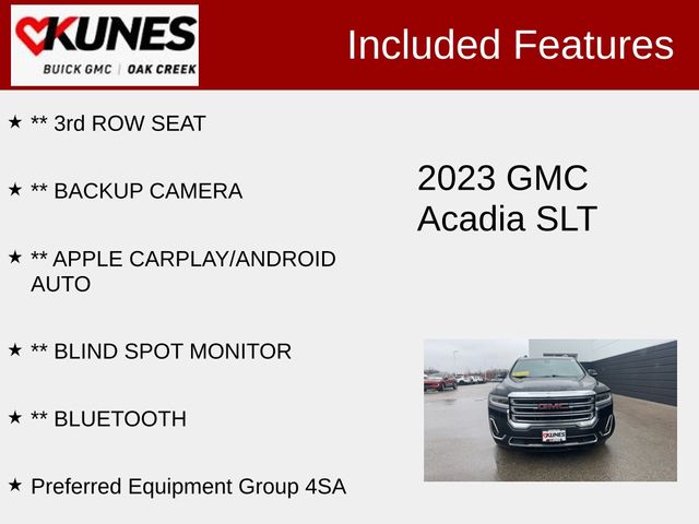 2023 GMC Acadia SLT