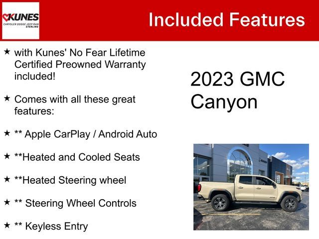 2023 GMC Canyon 4WD AT4