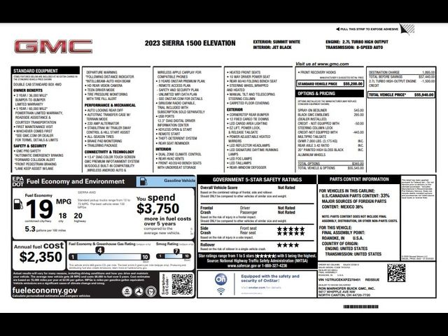 2023 GMC Sierra 1500 Elevation