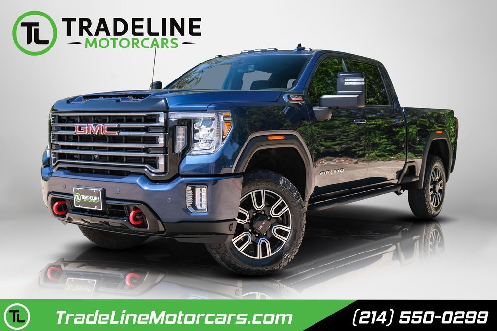 Used 2023 Blue GMC Sierra 2500HD AT4 For Sale Near Me | Auto