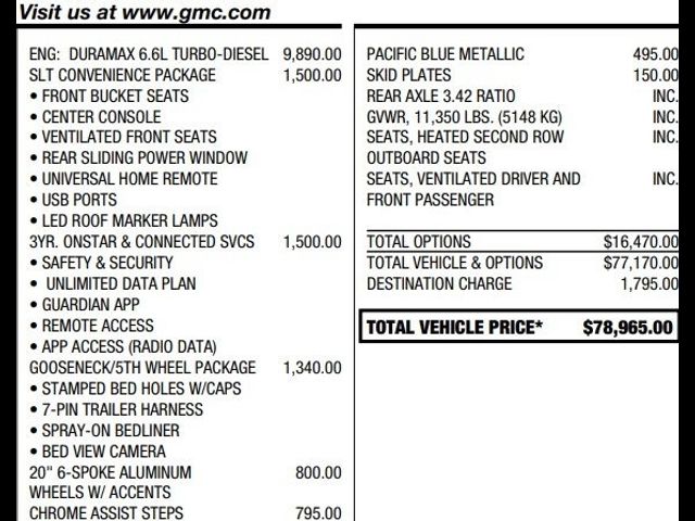 2023 GMC Sierra 2500HD SLT