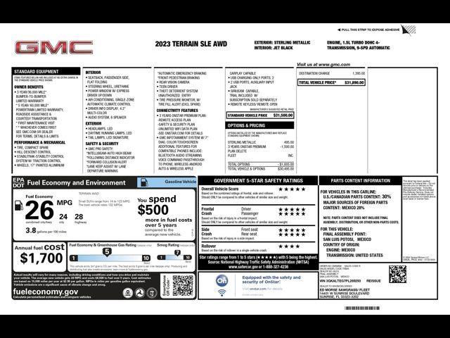 2023 GMC Terrain SLE