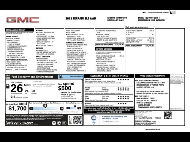 2023 GMC Terrain SLE