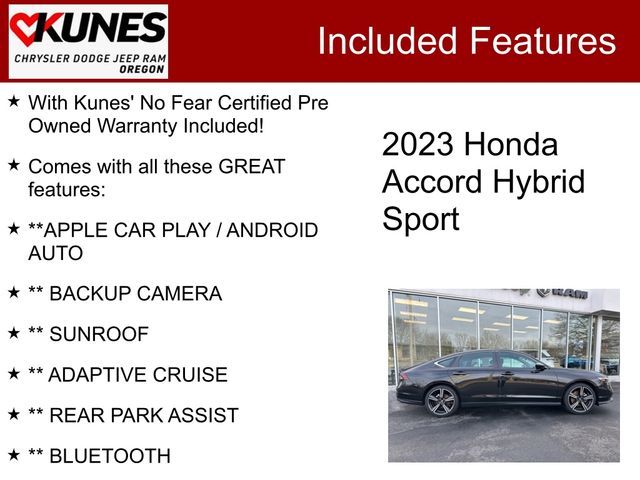 2023 Honda Accord Hybrid Sport