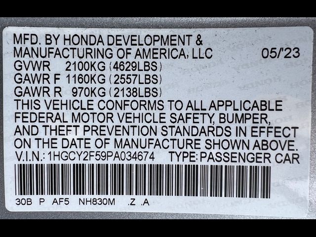 2023 Honda Accord Hybrid Sport