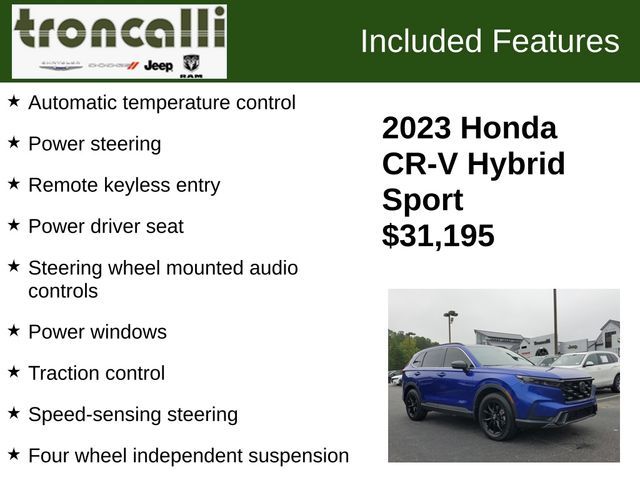 2023 Honda CR-V Hybrid Sport