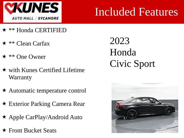 2023 Honda Civic Sport