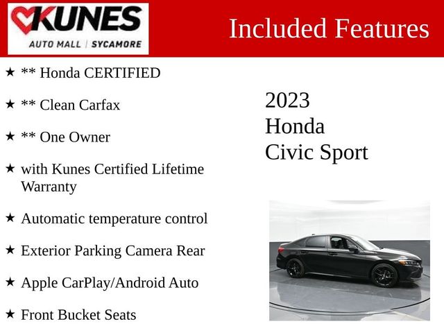 2023 Honda Civic Sport