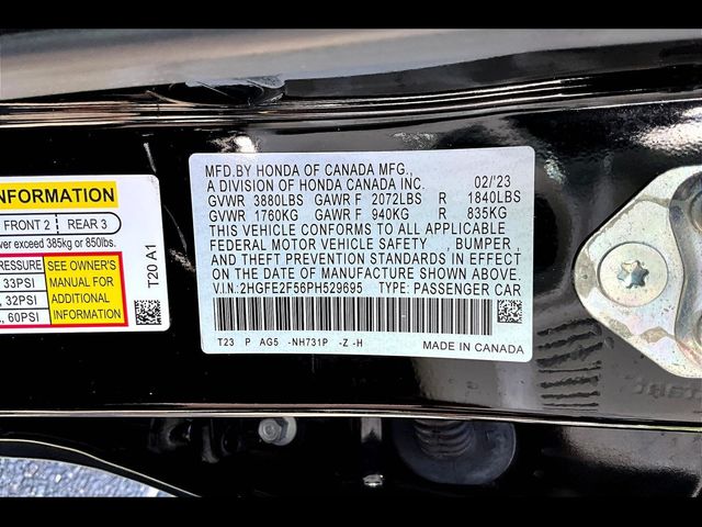 2023 Honda Civic Sport