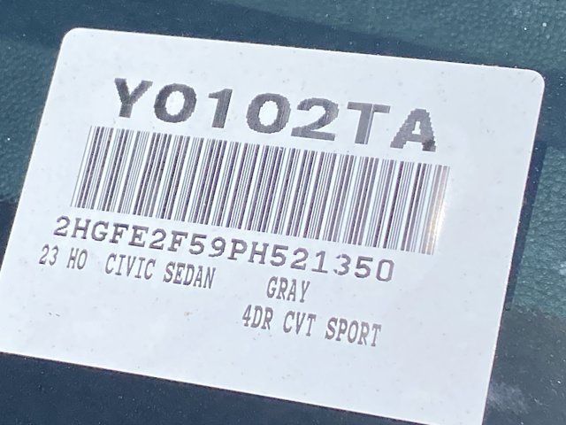 2023 Honda Civic Sport