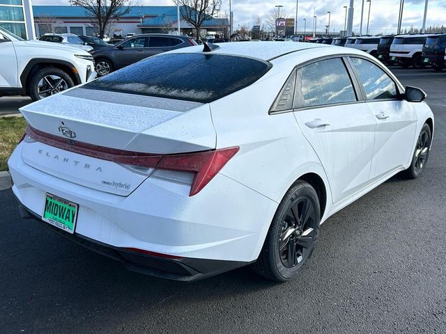 2023 Hyundai Elantra Hybrid Blue