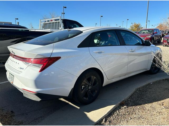 2023 Hyundai Elantra Hybrid Blue