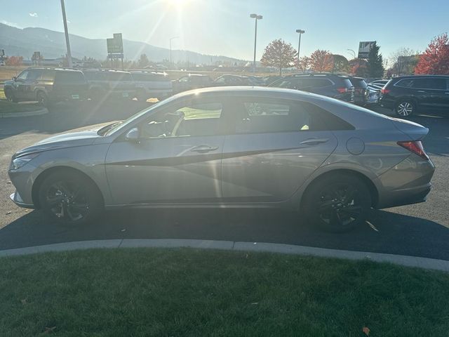 2023 Hyundai Elantra Hybrid Blue