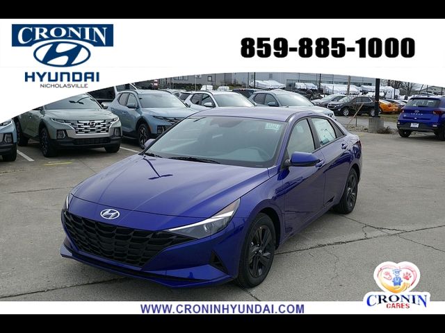 2023 Hyundai Elantra Hybrid Blue