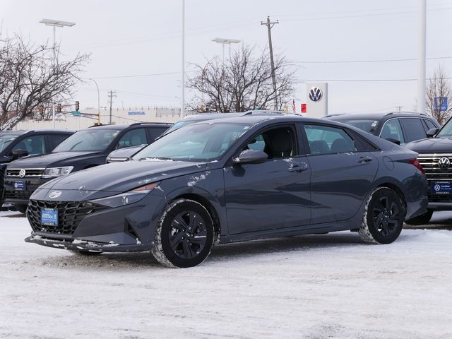 2023 Hyundai Elantra Hybrid Blue