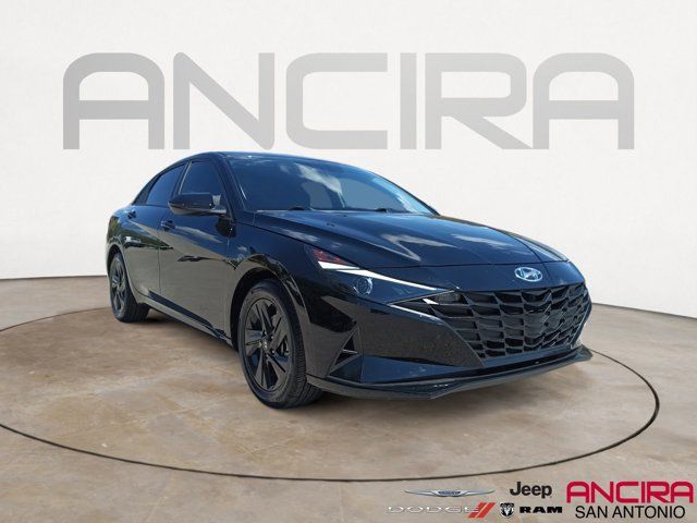 2023 Hyundai Elantra Hybrid Blue