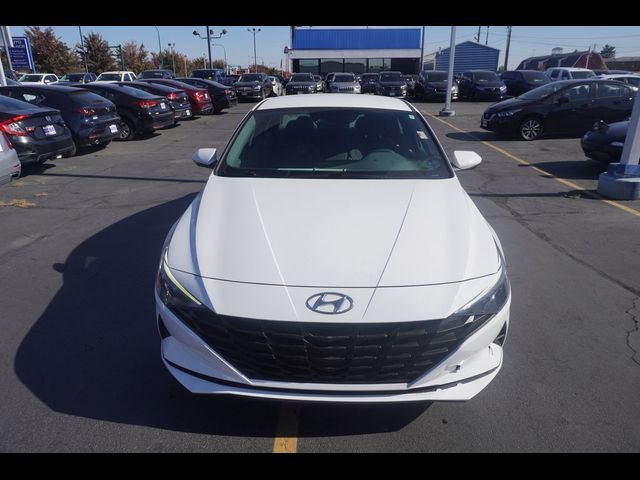 2023 Hyundai Elantra Hybrid Blue