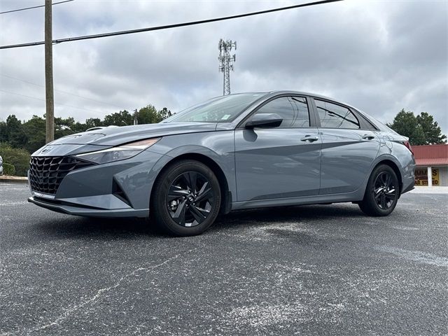 2023 Hyundai Elantra Hybrid Blue